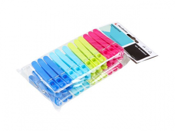 Прищепки, 24 шт., Regina (Регина), размер S, PERFECTO LINEA (45-006513)