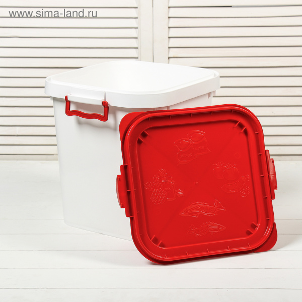 Бак пищевой «Для солений», 25 л, с герметичной крышкой 2482164