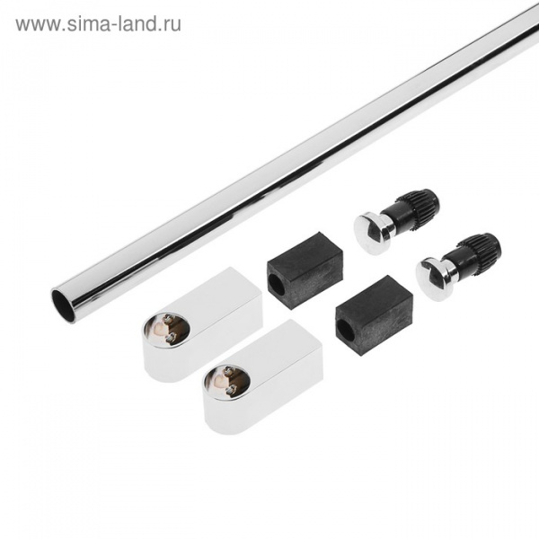 Комплект Рейлинга TUNDRA"Модерн", 2 заглушки, 2 держателя, Труба TUNDRA 600 мм/4734250