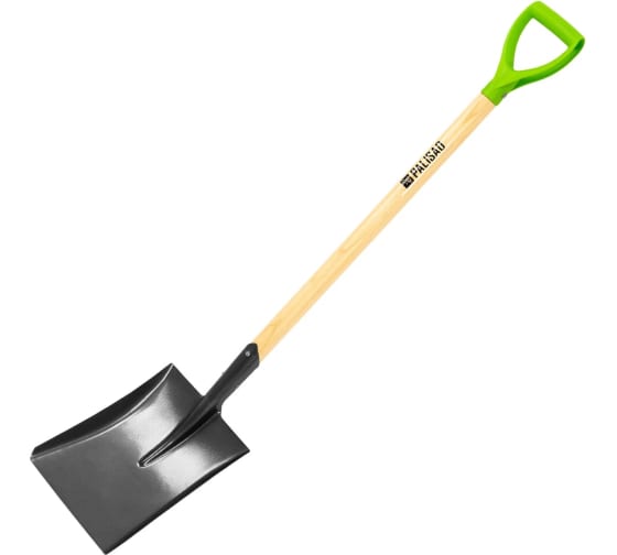 Лопата совковая, 250х295х1150 мм, деревянный лакированный черенок// Palisad/61388