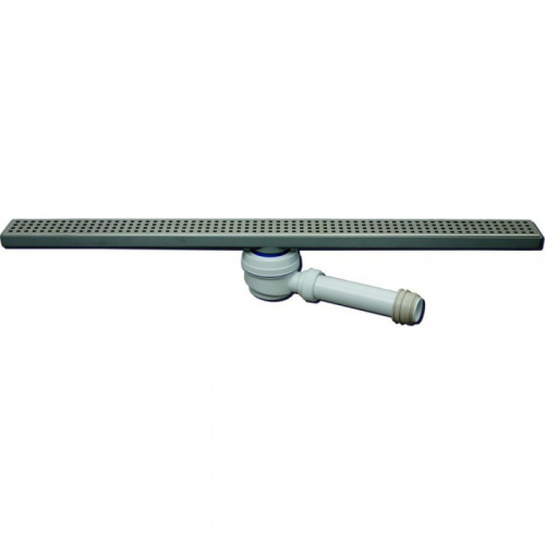 Трап лоток VIRPLAST для душевых L-680 квадратный с сифоном/30986871