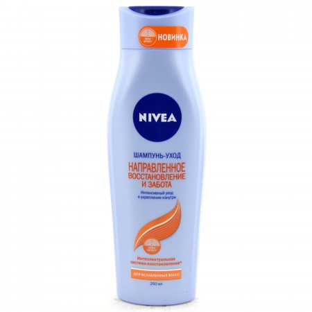 Шампунь НИВЕЯ муж. 250мл.  Направленное Восстановление и Забота  82755