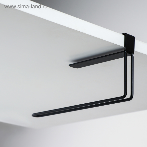 Подставка под бумажные полотенца подвесная "Лофт" 20,6х10,1см цвет коричневый 4438985