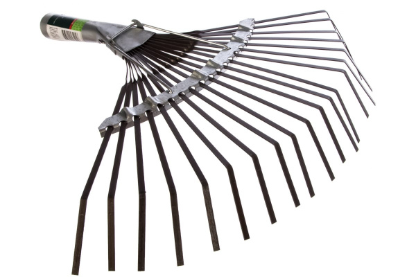 Грабли веерные 20 зубьев, без черенка /61778 