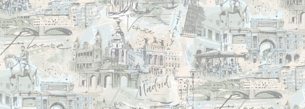 Обои Сити мотив 98114 ROSE НОВ.