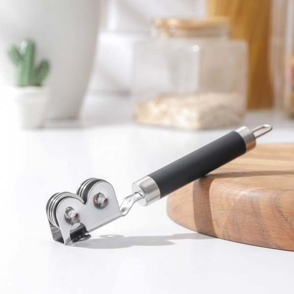 Точилка для ножей Доляна Venus, нержавеющая сталь, цвет чёрный/7139502