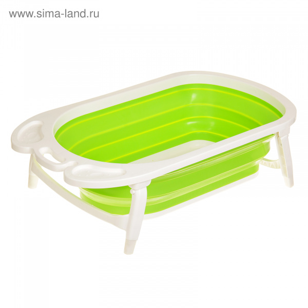Ванночка детская складная, зеленый /2272287