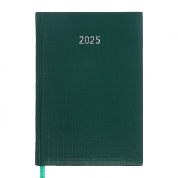 Ежедневник датированный 2025 года, А5, 176 листов, Attomex.Lancaster зеленый /10115685