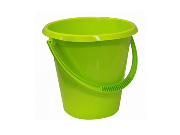 Ведро 11л с мерной шкалой, салатовый IDEA (М2408)