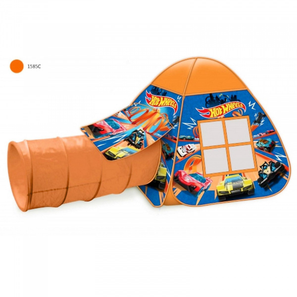 Детская палатка Hot Wheels, с тоннелем 87 x 95 x 95,46 x 100 см/4665351