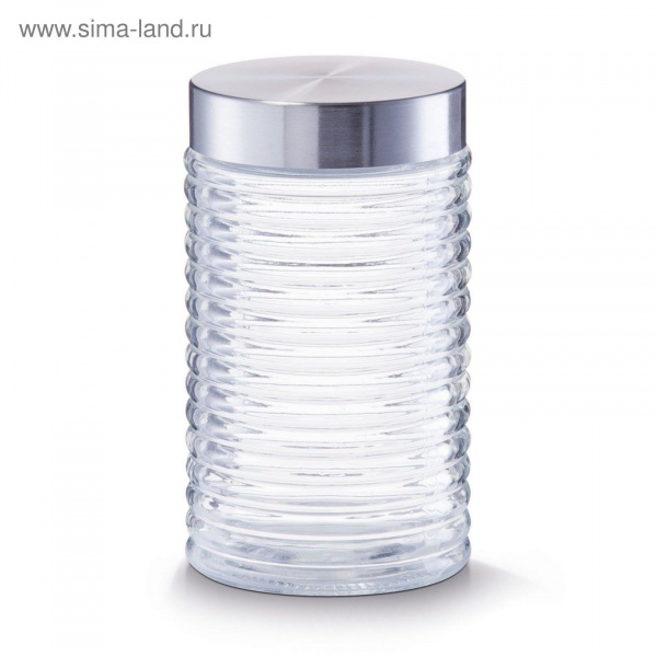 Банка для продуктов 1л, стекло, металл 2126782