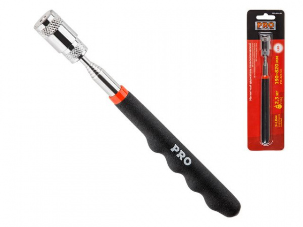 Магнитный держатель телескопический 190-820мм PRO STARTUL (PRO-6020-01) (2,3 кг, с подсветкой) 