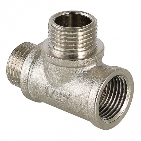 Тройник Никель переход.рез.1*1/2*1 (25*16*25) арт.