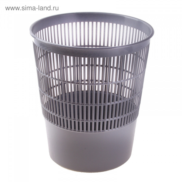 Корзина 18л сетчатая сер. КР02 /584825