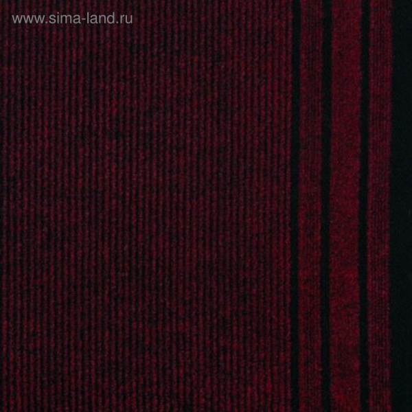 Дорожка грязезащитная REKORD 877 (1м) красная