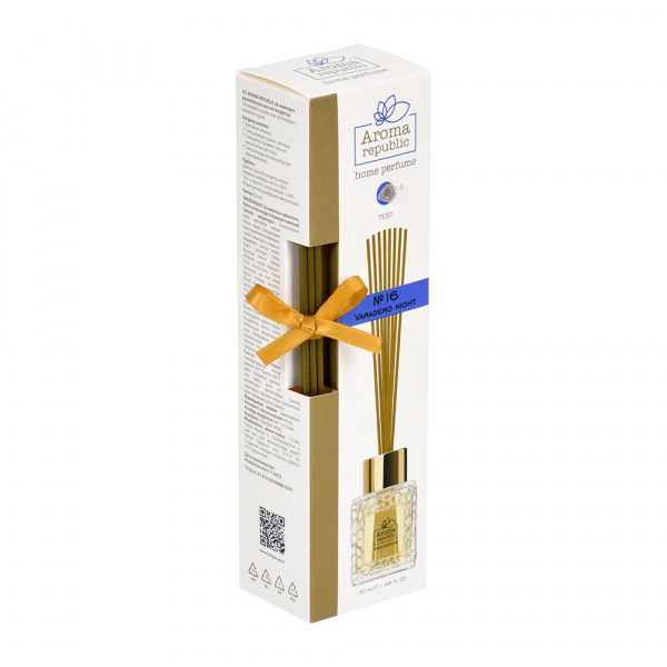 Ароматический диффузор в стеклянном флаконе 50 мл,"№16 Varadero night"/93801