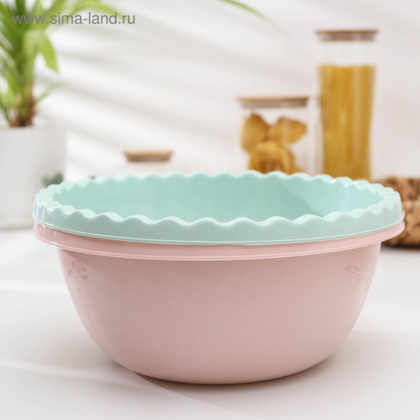 Миска 1,5 л "Фазенда", цвет МИКС 1176094