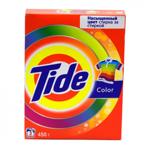 Стиральный порошок ТАЙД автомат 450гр Колор