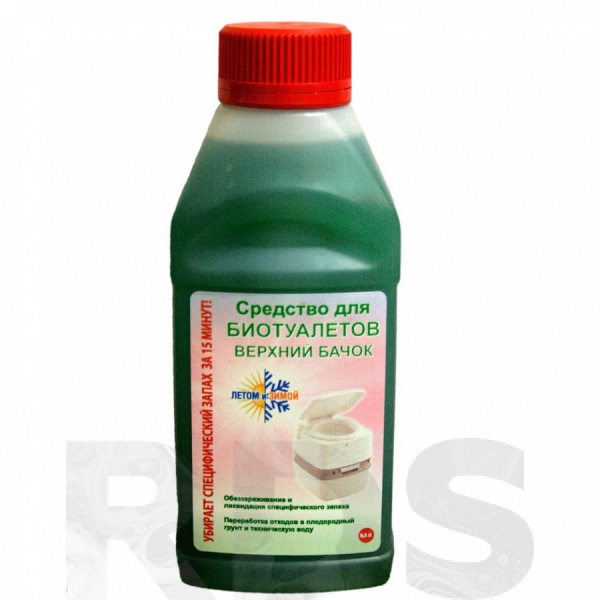 Средство для биотуалетов Летом и зимой 1л (верхний бачок)