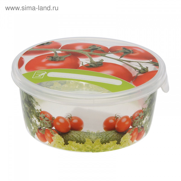 Емкость для хранения Браво 0,5л Овощи ПЦ1066