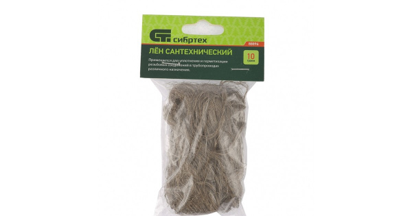 Лен сантехнический 10г /88896