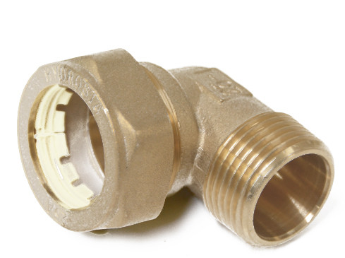 Угольник для труб из нержавеющей стали EМ 20х3/4 НР