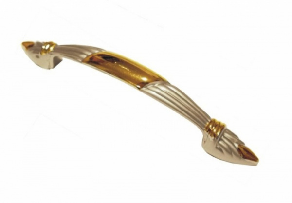 Ручка мебельная 3164-96 золото/сатин 213259