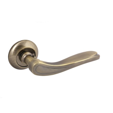 Ручки дверные Megapolis "Chicago" H-0864-A-AB /127558