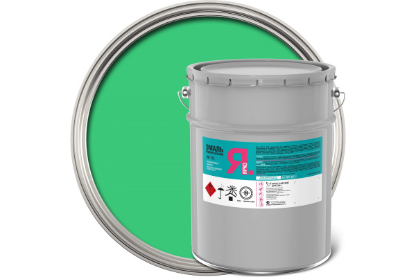 Эмаль ПФ-115 Ярко-зел. 20 кг.Лакра