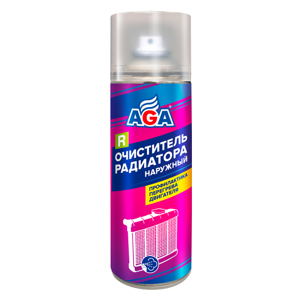 Очиститель радиатора наружный R6 520мл AGA706R