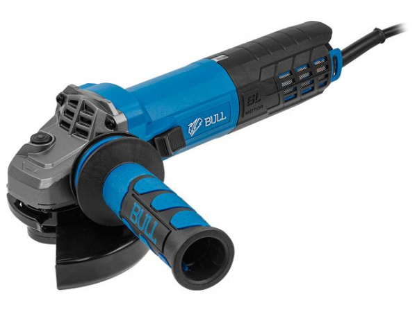 Одноручная углошлифмашина BULL WS 1216 в кор. (Бесщеточный двигатель, 1600 Вт, диск 125х22 мм, функц