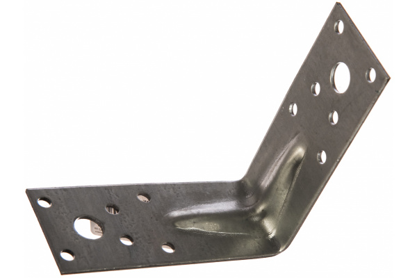 Крепежный угол оцинкованный усиленный 90х90х40