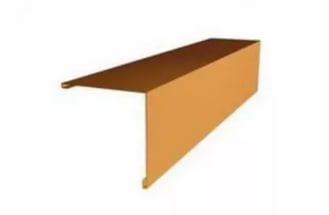 Угол наружный УН 100х100 (RAL 1080) желтый 2,5м