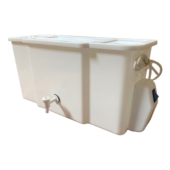 Водонагреватель "Водолей" 17 л., кран пластмассовый МетБП17 СИРИУС