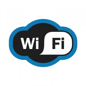 Табличка ПВХ «Зона Wi-Fi» 200х150 мм REXANT (5!), 56-0017-2/711542