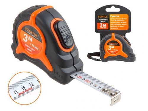 Рулетка 3м/16мм STARTUL PROFI (ST3008-0316)