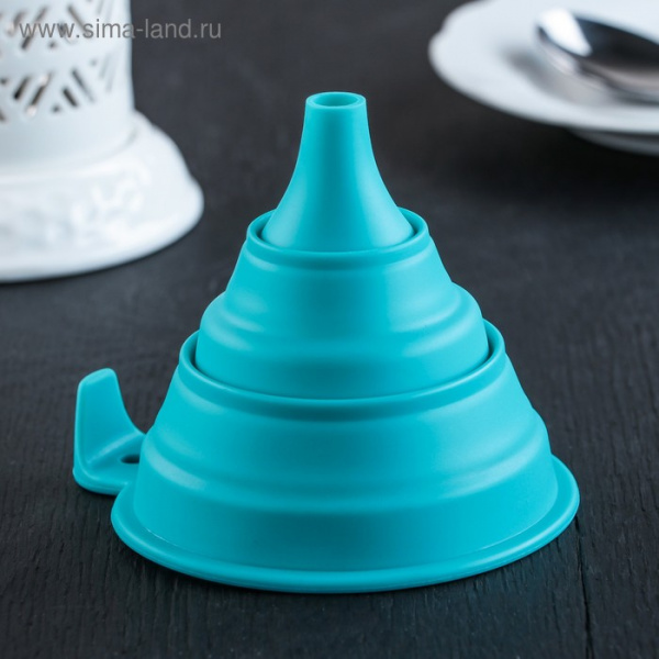 Воронка складная Доляна «Ред», 13,5×10×10 см/3629884