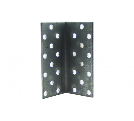 Крепёжный угол оцинкованный 40х40х80х2,0 KUR 40x80