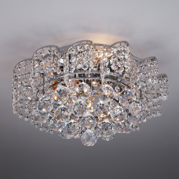 Светильник Хрусталь 16017/6 хром Strotskis