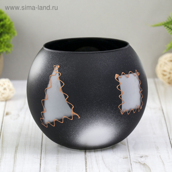 Ваза " Моруа" шаровая 2л 13см/1517443