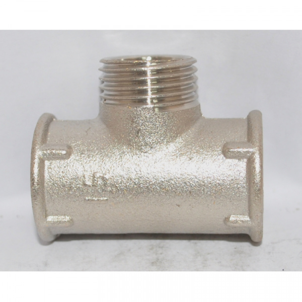 Тройник никель 1/2вн/нар/вн