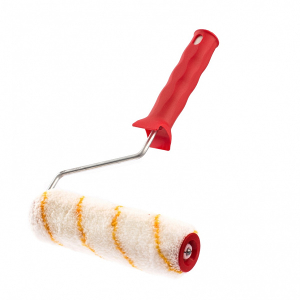 Валик для внутренних работ синтетический, 180 мм, ворс 12 мм, D 36 мм, D ручки 6 мм, /80880