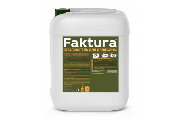  Отбеливатель FAKTURA для древесины, канистра 5 л