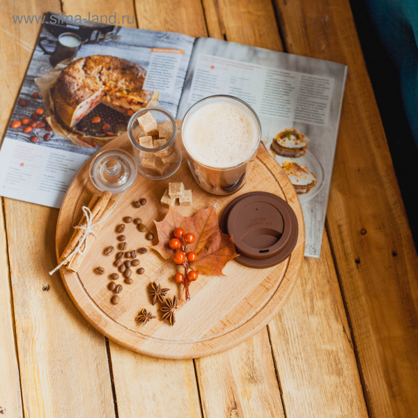 Доска разделочная "Круглая" большая 1801068