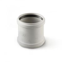 Муфта двухраструбная Stilte Белая  50 