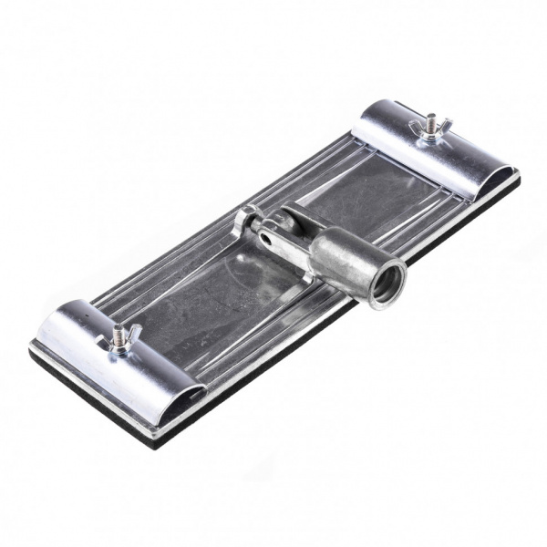 Брусок для шлифования 230 х 80 мм с шарнирным переходником, металлический Matrix/75838