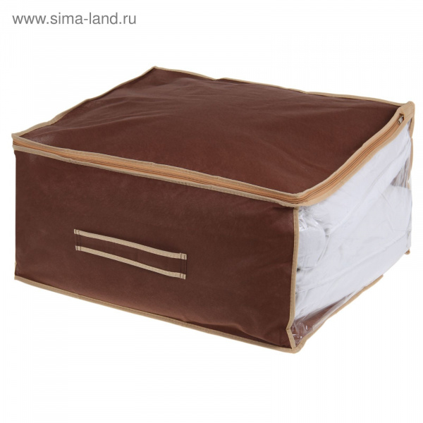 Кофр большой "Классик" 60х50х30см. коричневый 1255698