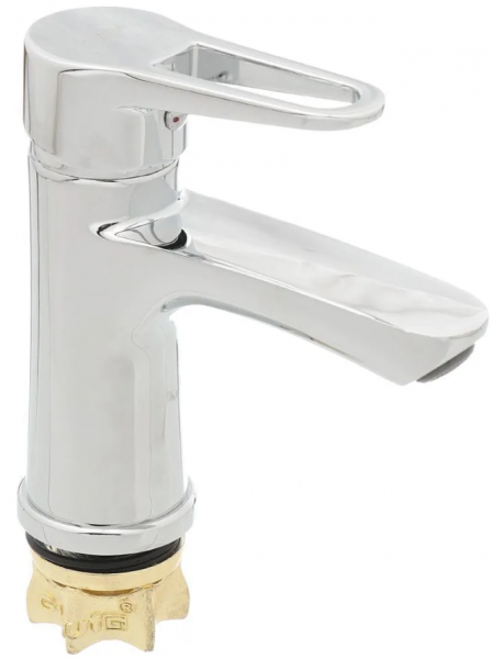 Смеситель G.Lauf для умывальника монолитный, ø35, гайка(корона) NUD1-A045