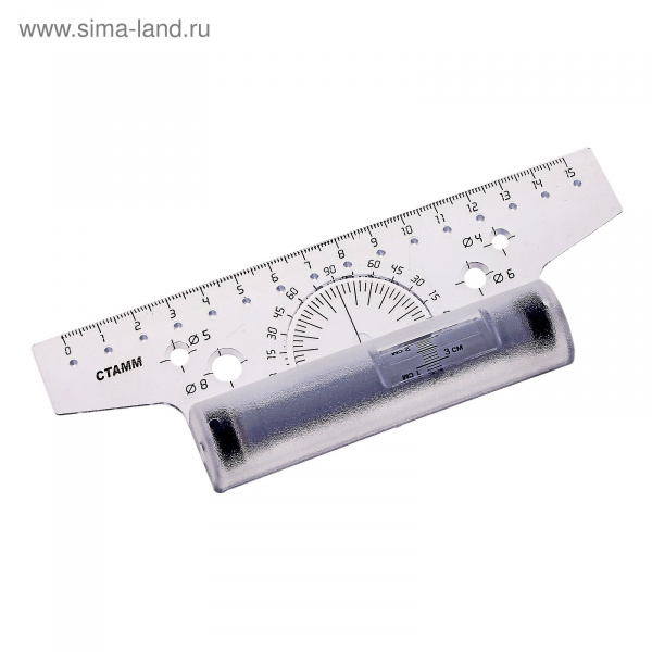 Рейсшина пластиковый ролик 15см