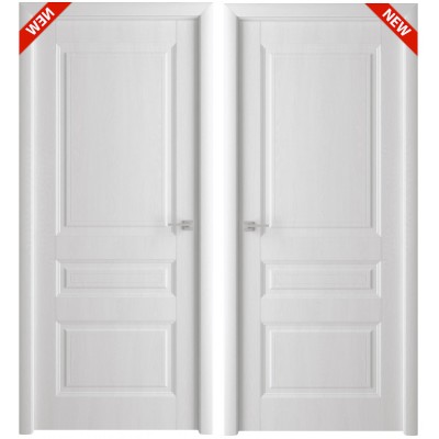 Каскад ДГ белый ясень 80*200 утяжеленная дверь межкомнатная